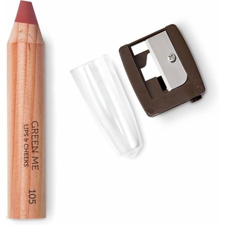 Kiko Milano Green Me Lips & Cheeks 105 Lipstick And Blush Pencil Rustic