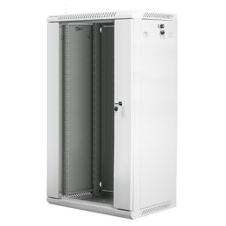Lanberg Wall mounting rack cabinet 19'' 22U 600x450mm Grey