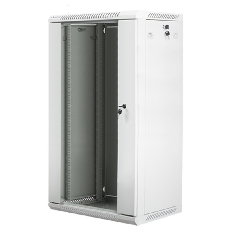 Lanberg Wall mounting rack cabinet 19'' 22U 600x450mm Grey