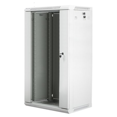 Lanberg WF01-6422-10S étagère 22U Rack monté sur le mur Gris