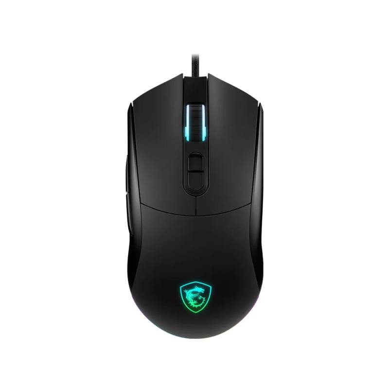 MSI Forge GM320 Gaming Maus, Black, USB