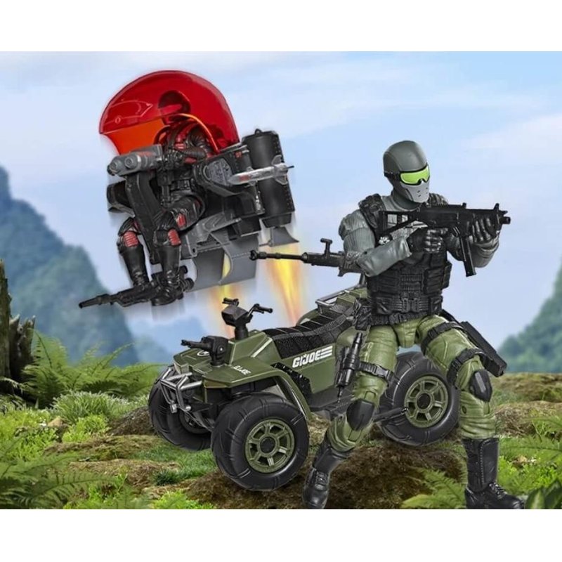 G.I. JOE - Snake Eyes Vs Stealth Viper - Figurine Classified Serie15cm