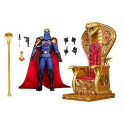G.I. JOE - Cobra Commander in dress uniform & throne - Figurine 15cm