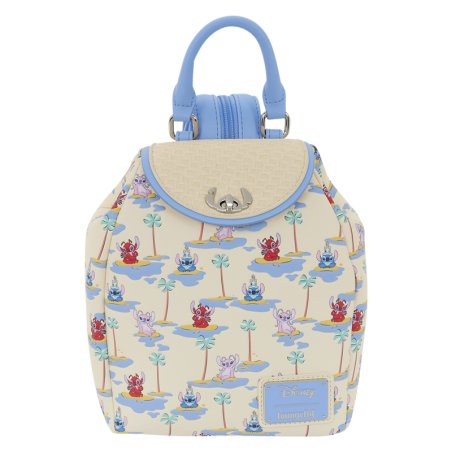 LILO & STITCH - Stitch, Angel & Leroy - Mini Sac à dos Loungefly