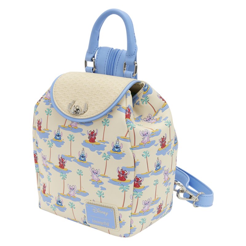 LILO & STITCH - Stitch, Angel & Leroy - Mini Sac à dos Loungefly