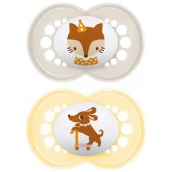 Mam 2 Pacifiers Original Animals for 18 Months and Older