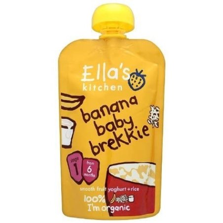 12 Pack - Ellas Kitchen - Baby Brekkie - Banana | 100g | 12 Pack Bundle