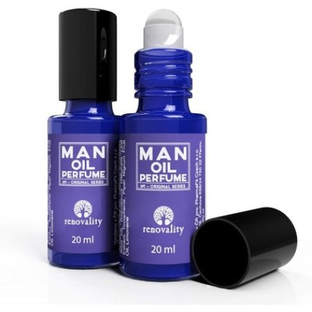 Man Oil Perfume Renovality Made in Czech Republic