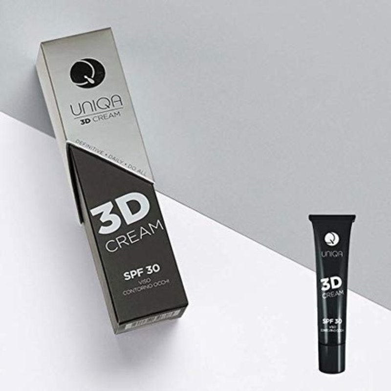 Uniqa 3d All In One Cream Spf 30 For Face And Eye Area 40ml
