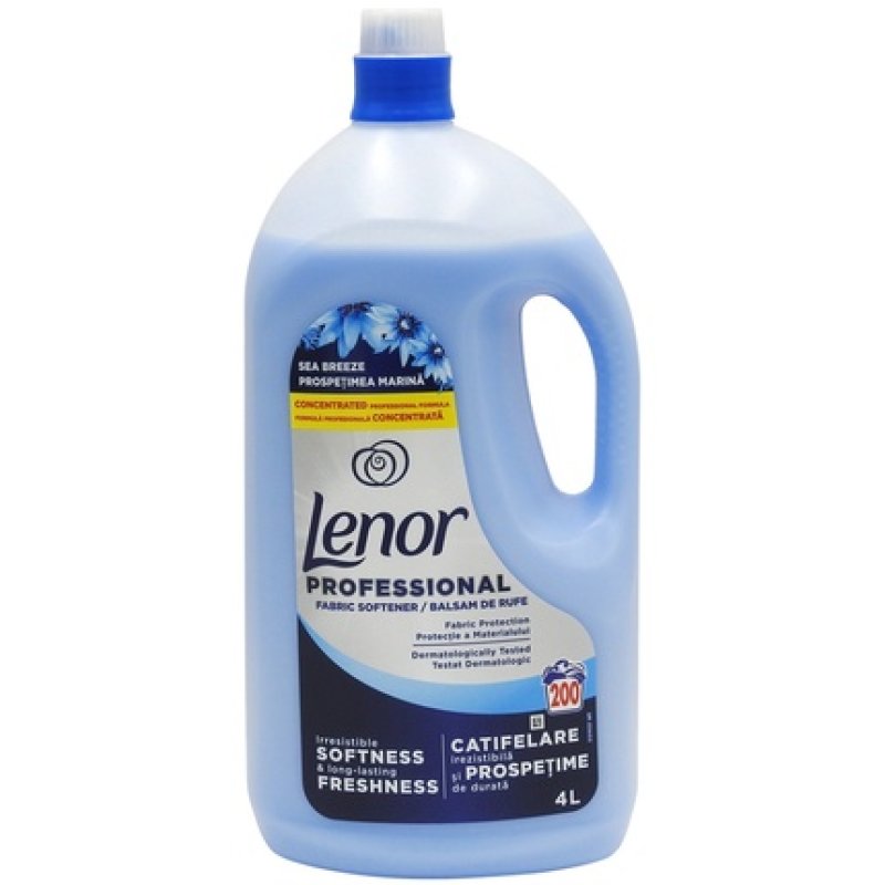 Lenor Pgp Sea Breeze Fabric Conditioner 3 X 4 Liters