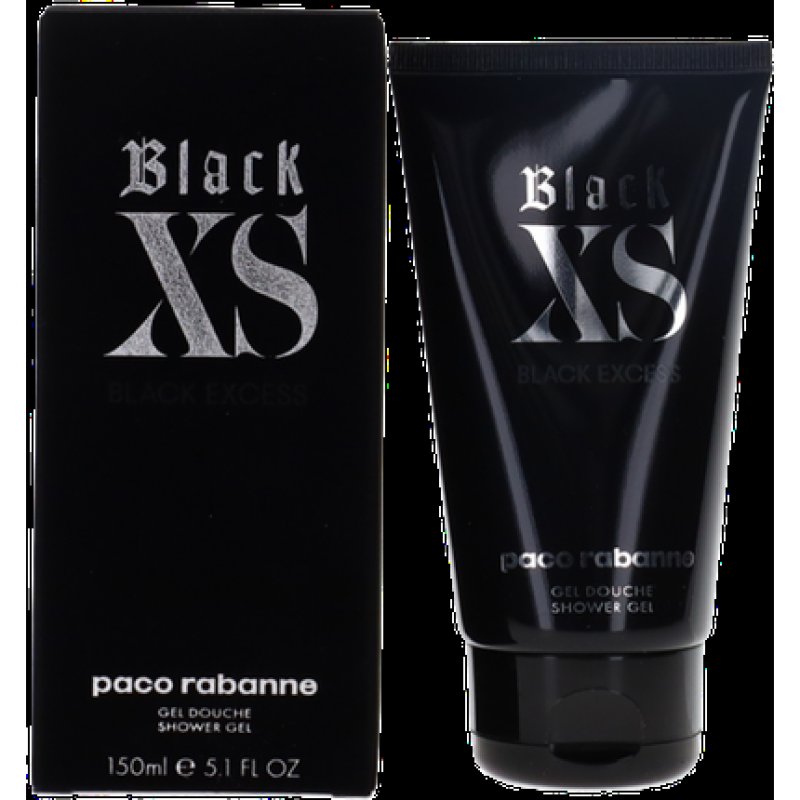 Paco Rabanne Schwarz XS Men's Shower Gel 5.1oz New