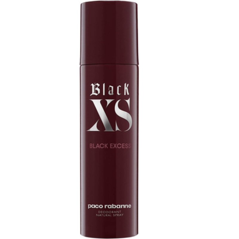 Black XS by Paco Rabanne Deodorant Spray for Women 5.1 oz 150 ml
