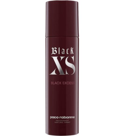 Black XS by Paco Rabanne Deodorant Spray for Women 5.1 oz 150 ml
