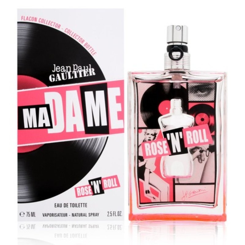 Madame Rose 'N' Roll by Jean Paul Gaultier for Women Eau de Toilette Spray 2.5oz 75ml