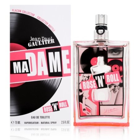 Madame Rose 'N' Roll by Jean Paul Gaultier for Women Eau de Toilette Spray 2.5oz 75ml