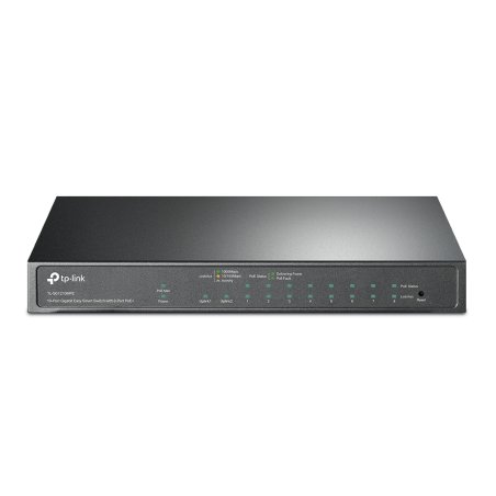 TP-Link 10-Port Gigabit Easy Smart Switch with 8-Port PoE 