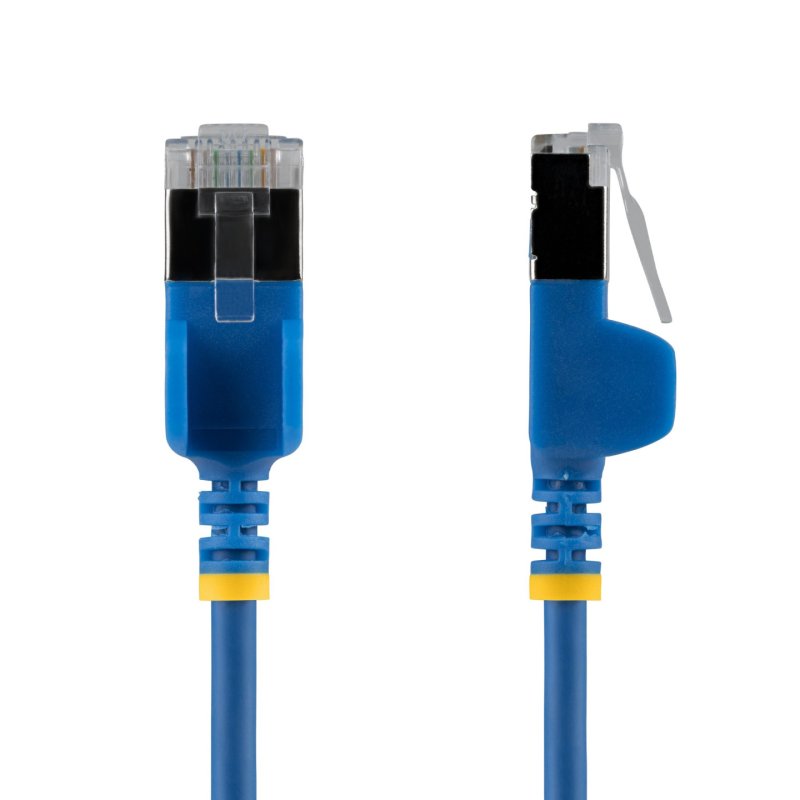 2m Black Ultra Slim CAT6a Cable