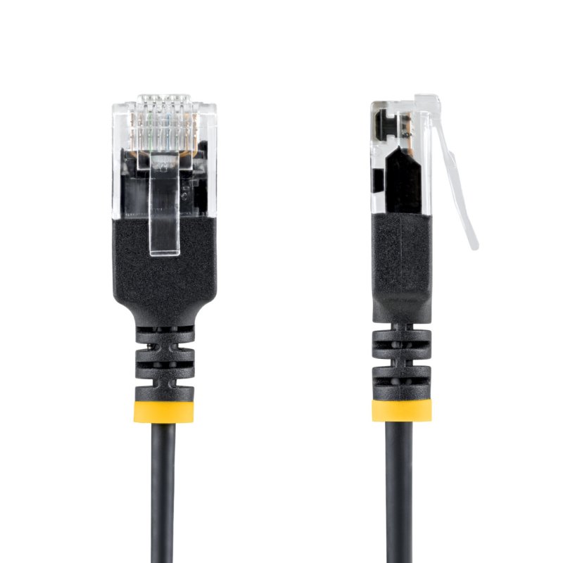 30cm Black Ultra Slim CAT6a Cable
