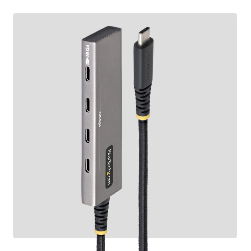 4-Port USB-C Hub 10Gbps 4x USB-C Ports