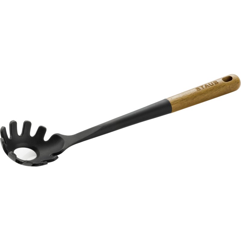 Staub - Pasta Spoon Silicone - Black - 31 cm