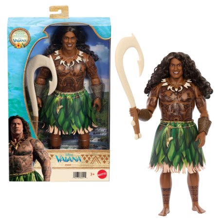 Mattel Mattel-Disney poupée demi-dieu Maui Vaiana figurines et accessoires