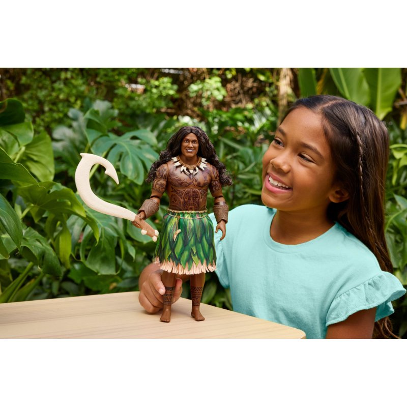 Mattel Mattel-Disney poupée demi-dieu Maui Vaiana figurines et accessoires