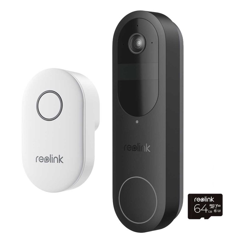 Reolink Bundle Türklingel: D340B mit Klingel und 64GB Speicher