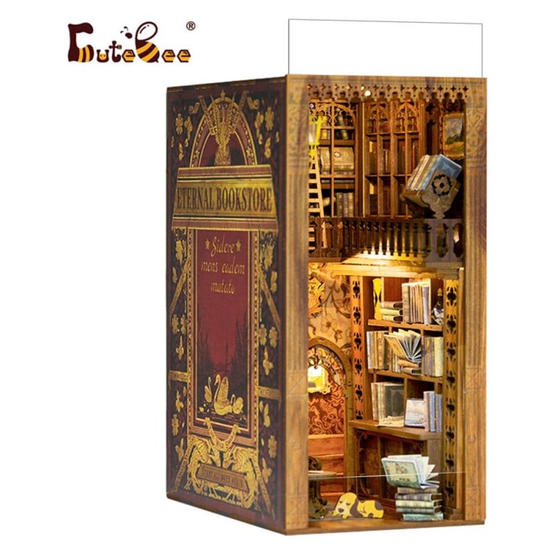 KIT DE DÉCOR MINIATURE - LIBRAIRIE ÉTERNELLE