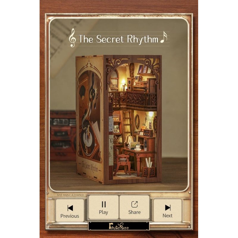 KIT DE DÉCOR MINIATURE - LE RYTHME SECRET