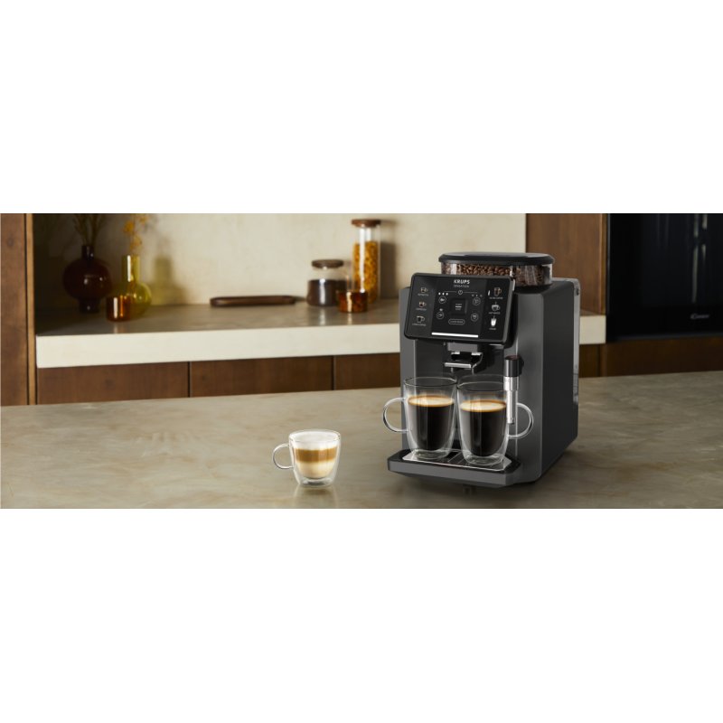 Krups Sensation Kaffeevollautomat mit Milchschaumdüse EA910810
