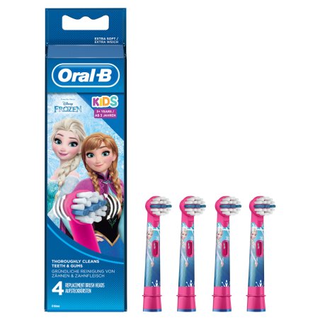 Oral-B Kids Toothbrush Head Mixed Cases, 4 Counts