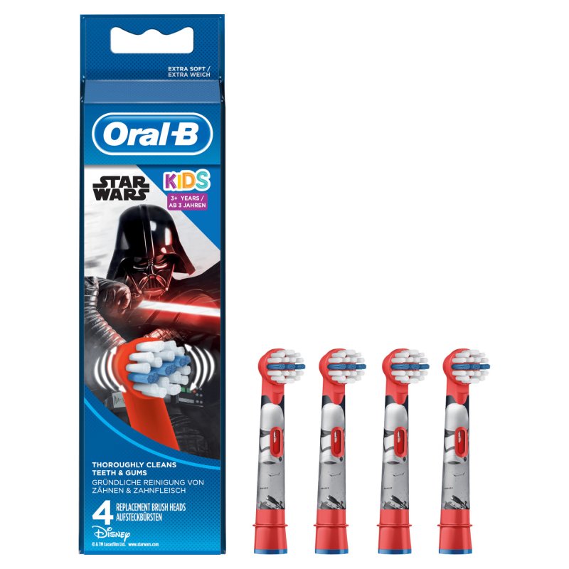 Oral-B 80326561 tête de brosses 4 pièce(s) Multicolore