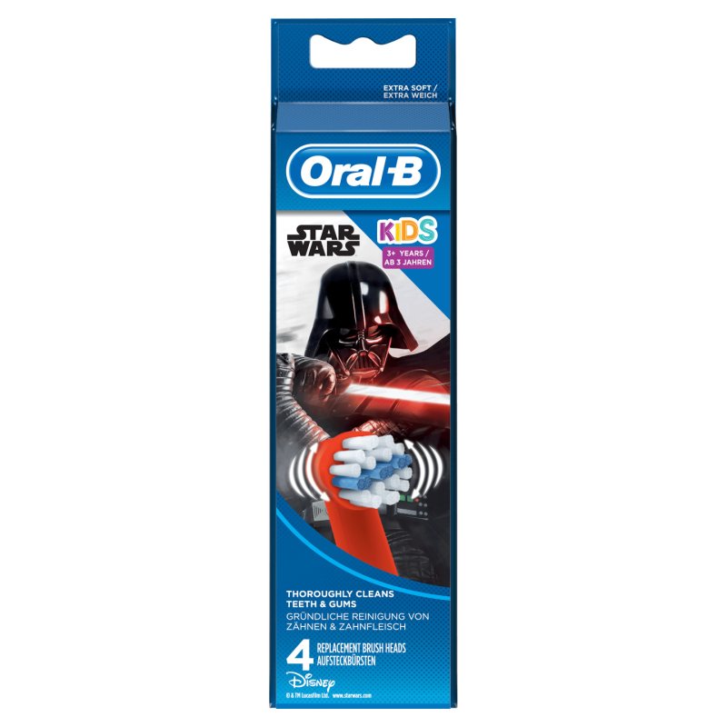 Oral-B 80326561 tête de brosses 4 pièce(s) Multicolore