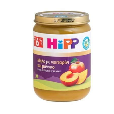 Hipp Baby Fruit Cream With Apple, Nectarine And Mango From 6 Months - 190g