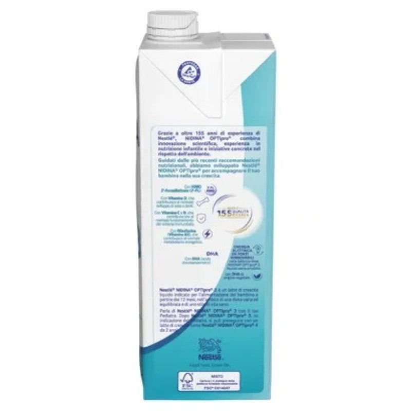 Nidina 3 Optipro Infant Formula 6x1000ml