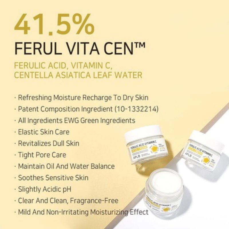 Aplb Ferulic Acid Vitamin C Facial Cream 415
