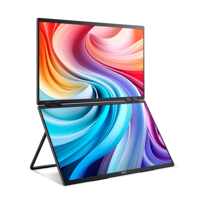 Acer PD243YEbmiuux Moniteur portable Noir 60,5 cm (23.8") LCD 1920 x 1080 pixels