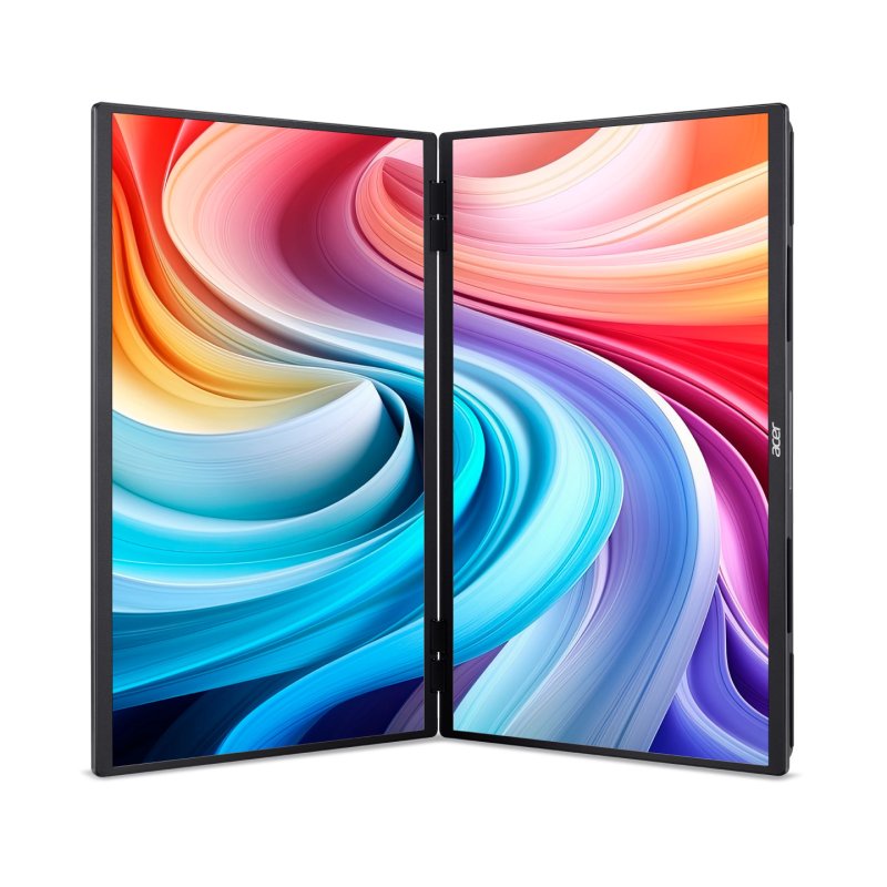 Acer PD243YEbmiuux Moniteur portable Noir 60,5 cm (23.8") LCD 1920 x 1080 pixels