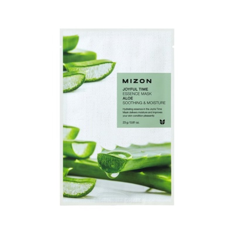 Mizon Joyful Time Essence Mask Set Of 20 Pieces Aloe Hydrating Face Masks