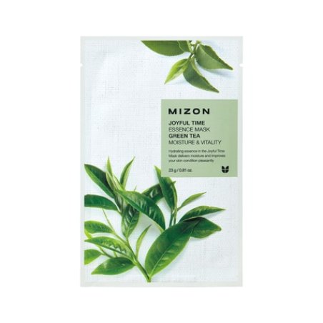 Mizon Joyful Time Essence Mask Set Of 20 Pieces Green Tea