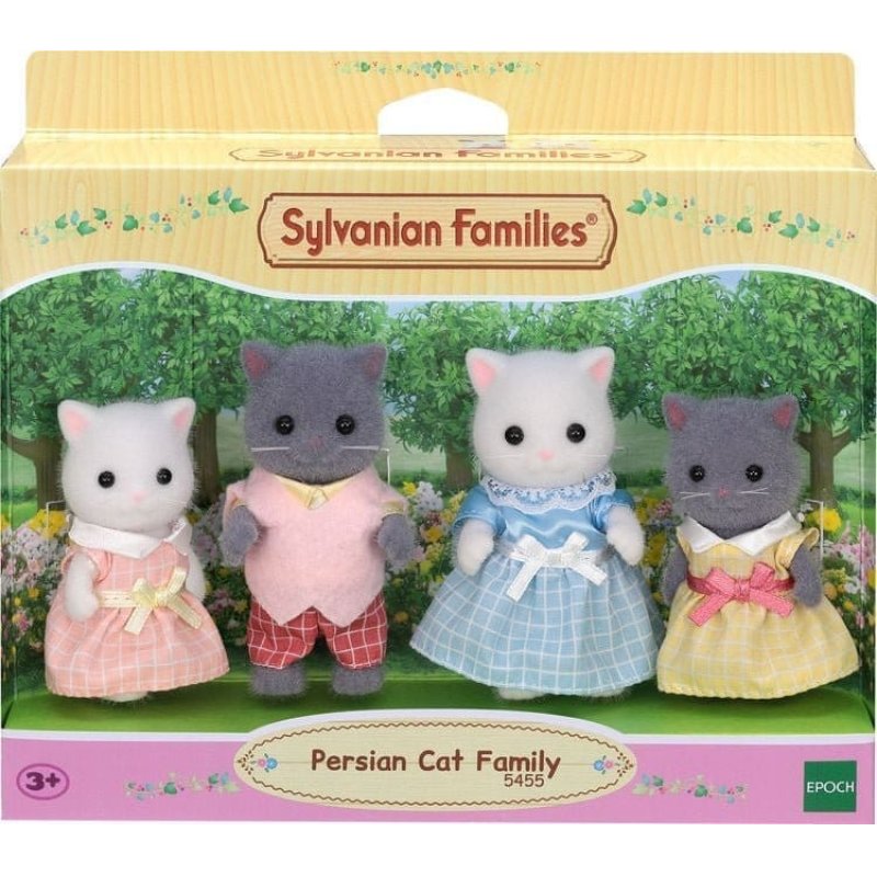 Sylvanian Families Persian Cat Family