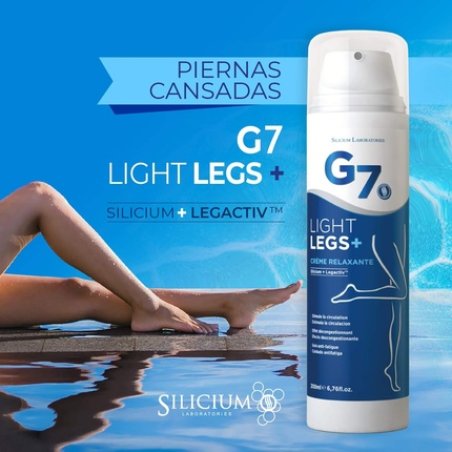 G7 Lightlegs Cold Gel Muscular Recuperator With Silica 200ml