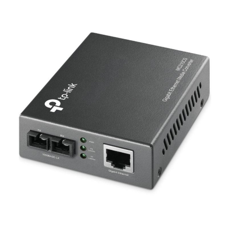 TP-Link Omada MC210CS convertisseur de support réseau 1000 Mbit/s 1310 nm Monomode Noir