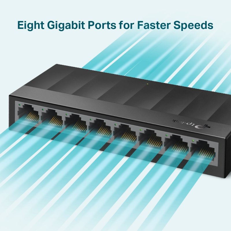 LITEWAVE 8-PORT GIGABIT SWITCH