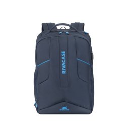 Rivacase 7861 sacoche d'ordinateurs portables 43,9 cm (17.3") Sac à dos Bleu