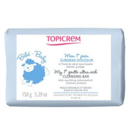 Topicrem Baby My 1rst Gentle Ultrarich Bar Solid Soap For Children