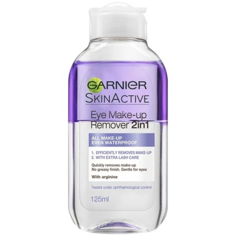 Skinactive 2 In 1 Eye Makeup Remover 125ml
