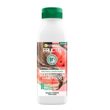 Garnier Fructis Watermelon Hair Food Conditioner Revitalizing Conditioner For Thin Hair 350ml