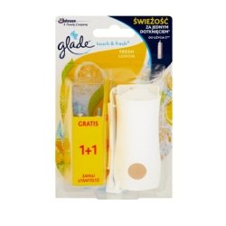 Glade One Touch Air Freshener Lemon Device Refill 2 X 10 Ml