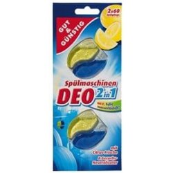 Gut & Günstig Dishwasher Deodorant 2 in 1